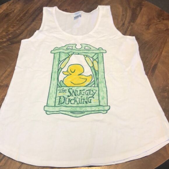 Disney Tops - Disney the Snuggly Duckling tank top size M NWOT